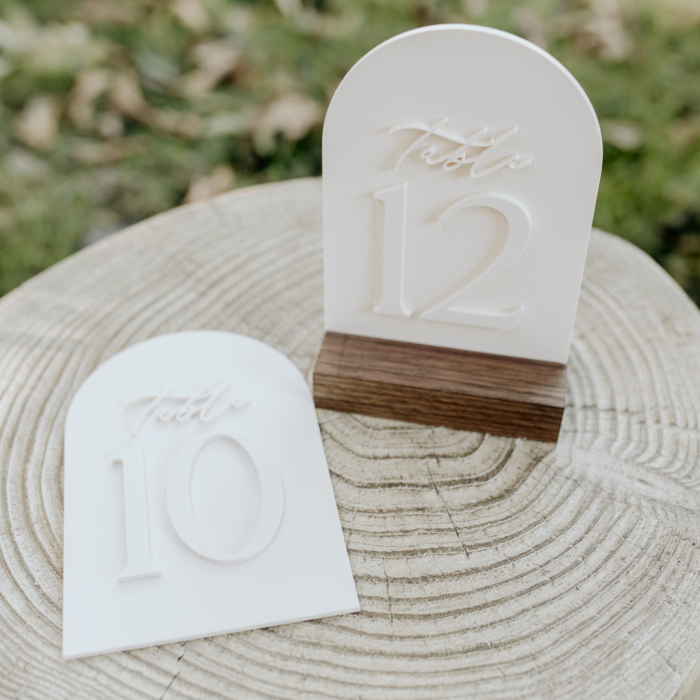 Acrylic Table Numbers