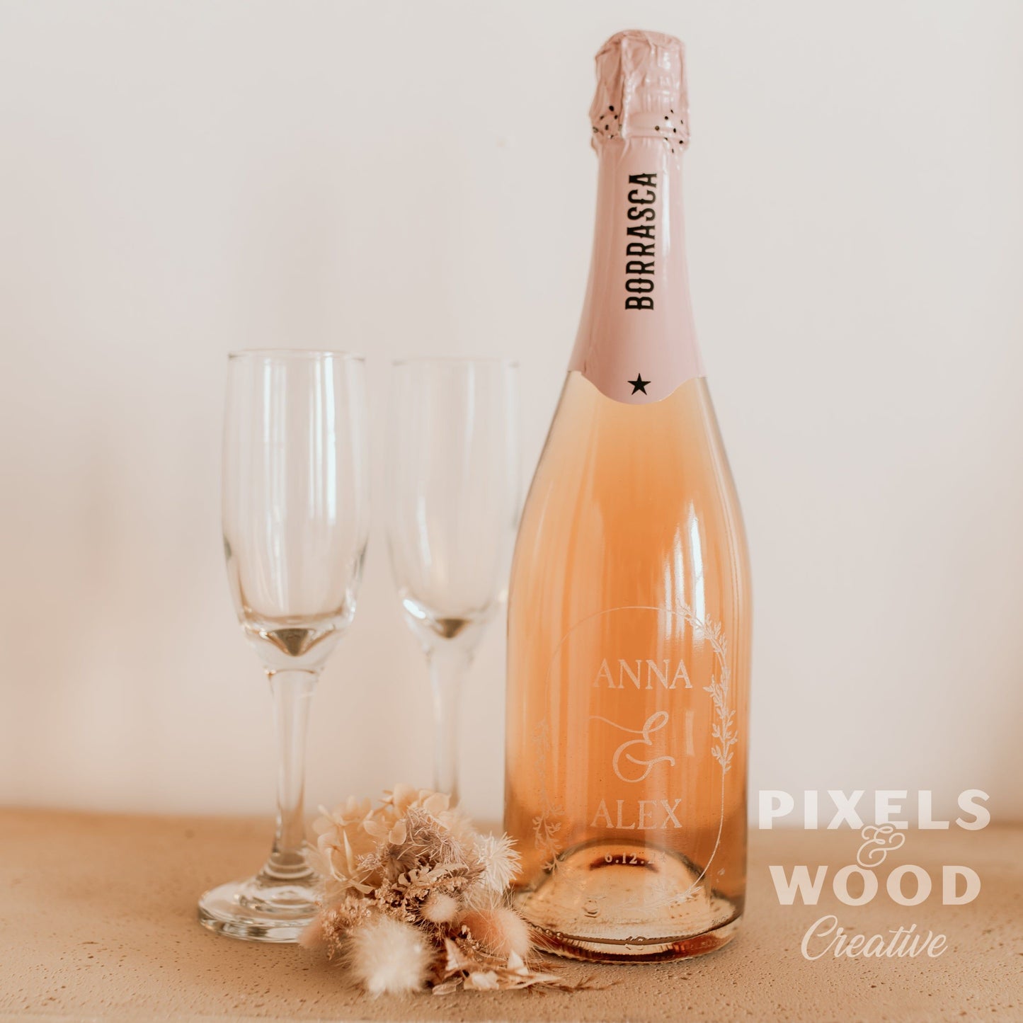 Wine & Champagne Bottle Engraving