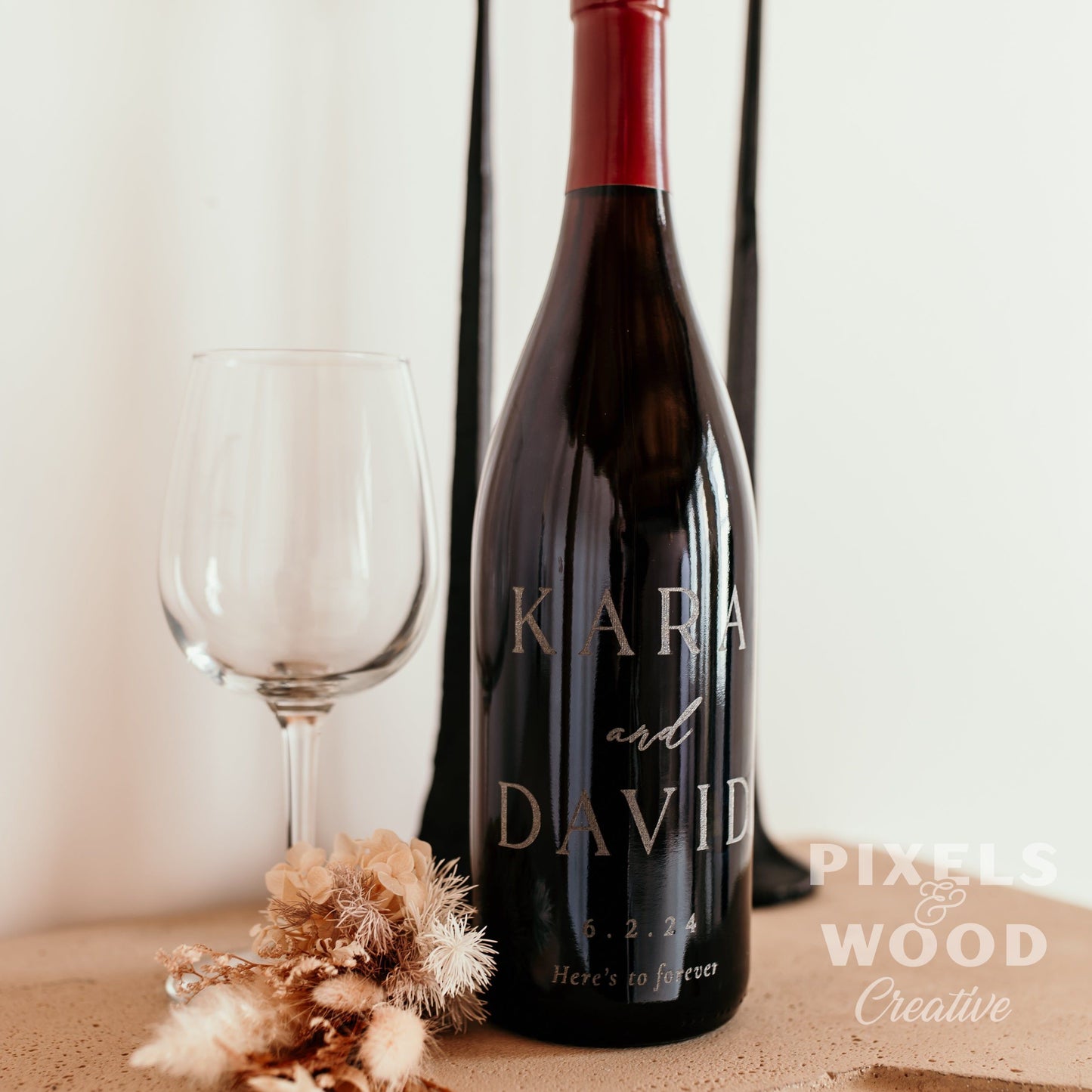 Wine & Champagne Bottle Engraving