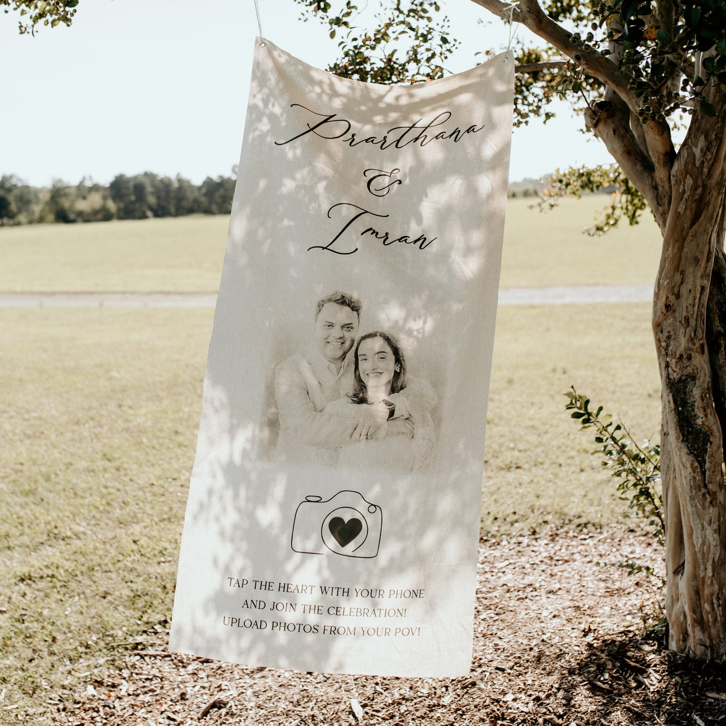 Linen Printed Sign