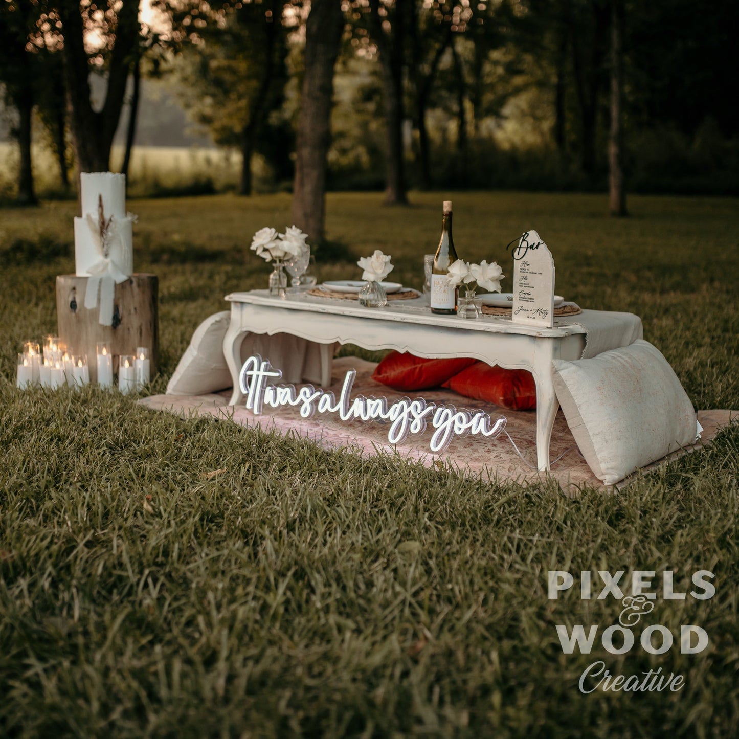 It Was Always You Neon LED Sign - Horizontal