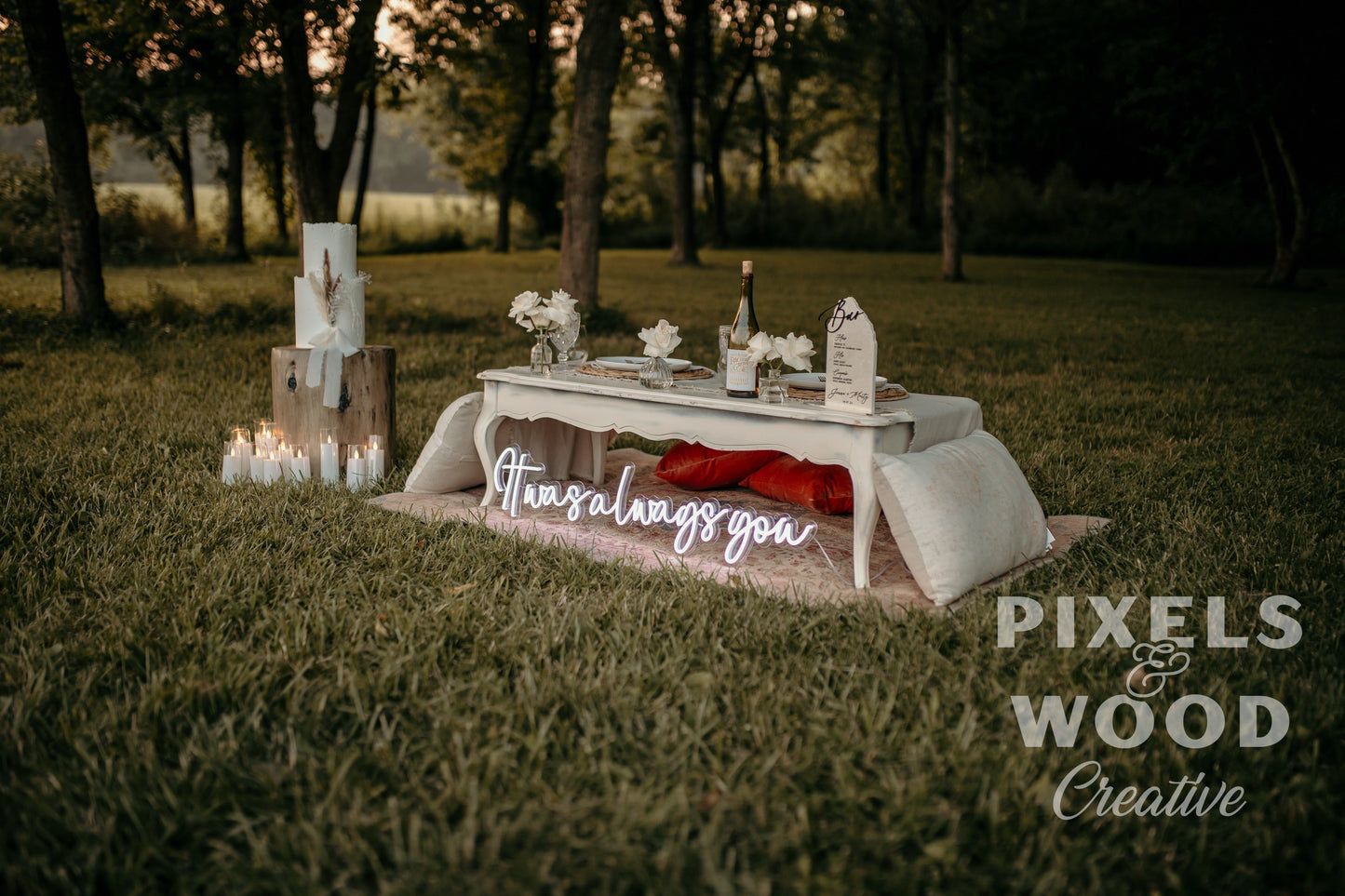 It Was Always You Neon LED Sign - Horizontal