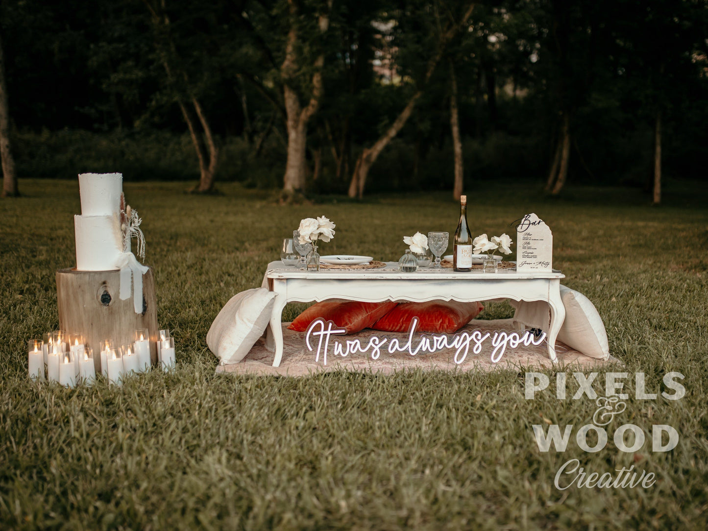 It Was Always You Neon LED Sign - Horizontal