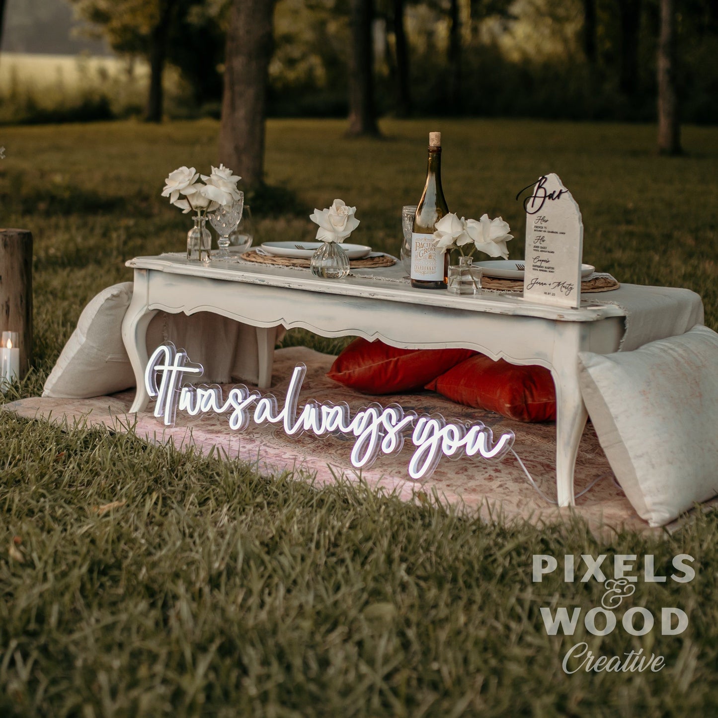 It Was Always You Neon LED Sign - Horizontal