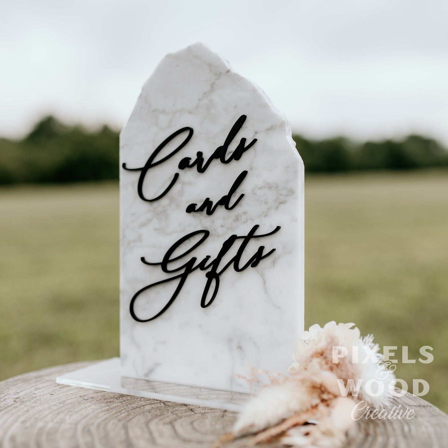 Marble Natural Stone Bar Sign
