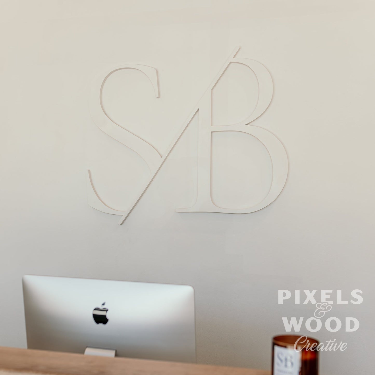 Large 3D Custom Logo Sign