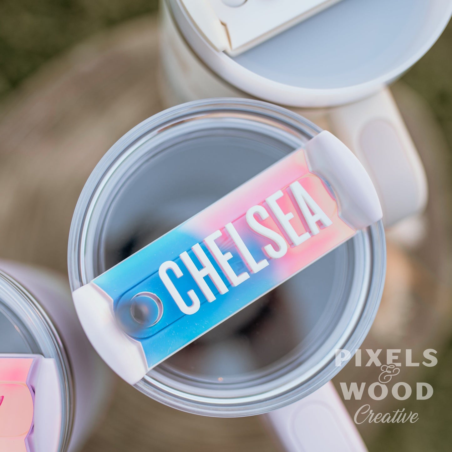 Stanley Quencher Acrylic Name Tag