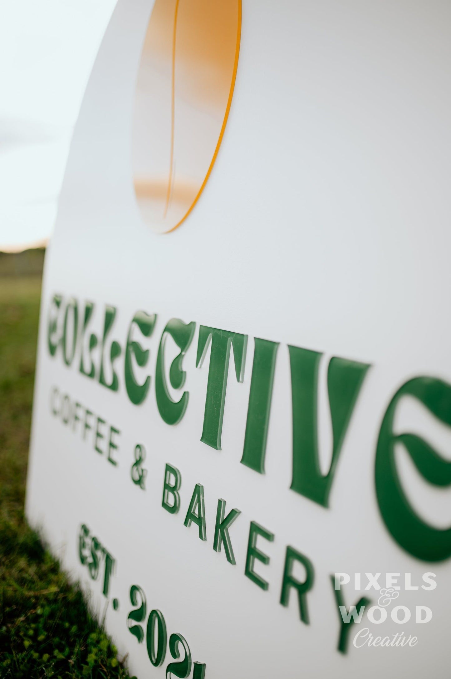Large 3D Custom Logo Sign