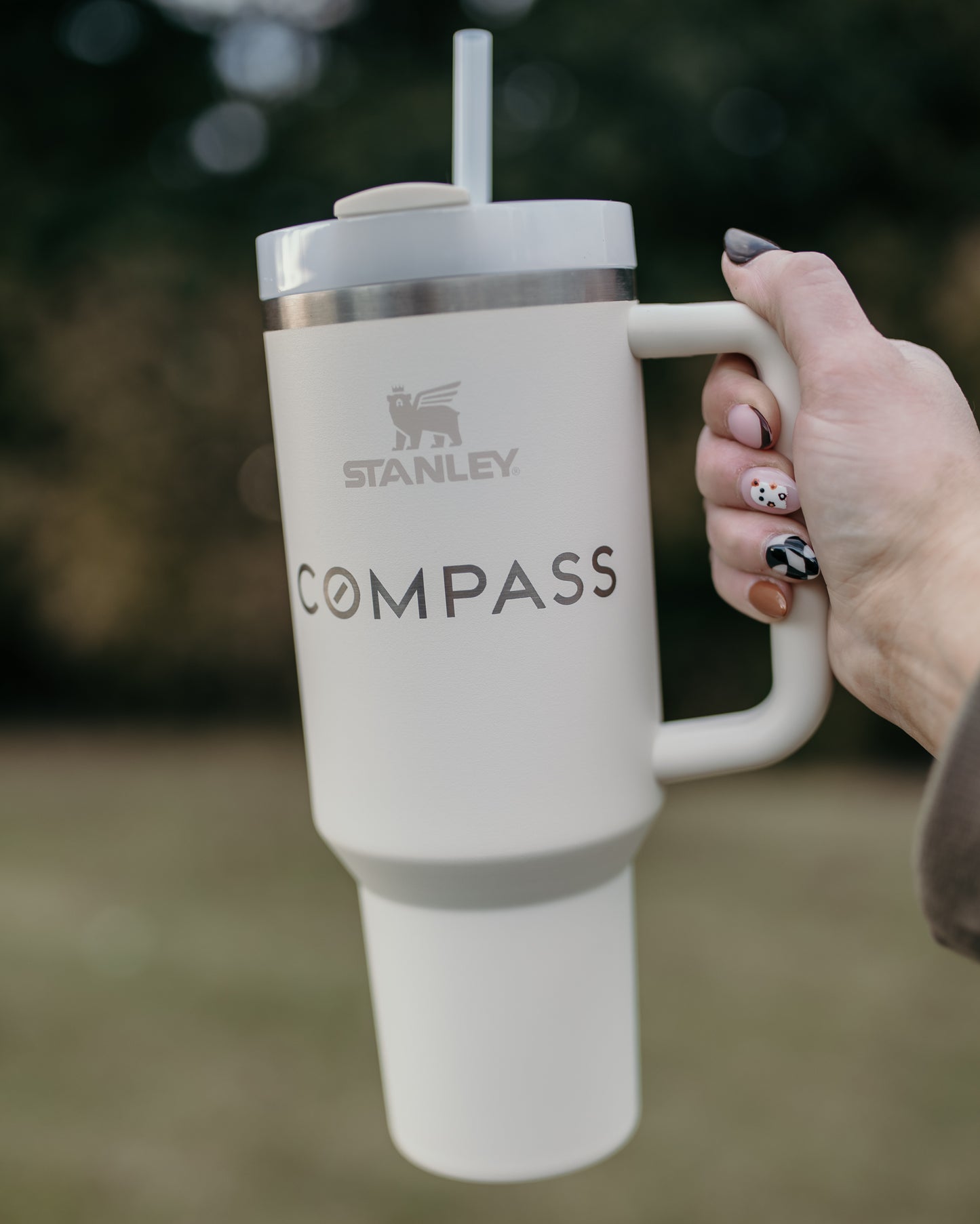 40oz Engraved Stanley Cup Tumbler with Handle
