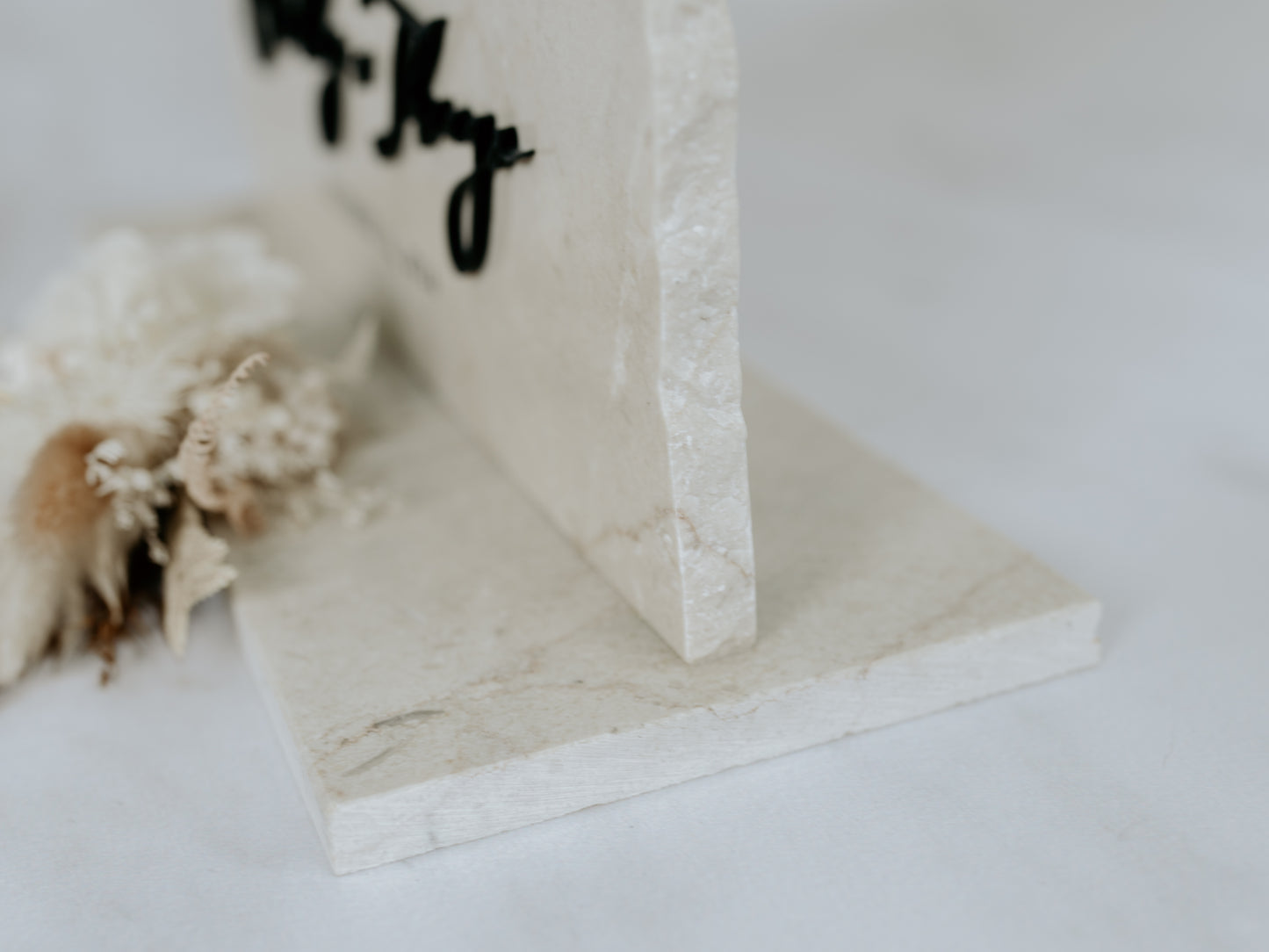 LARGE Marble Natural Stone Bar Sign
