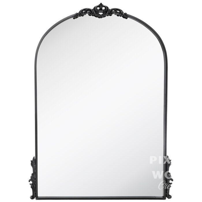 Gold or Black Arch Mirror- Custom 3D Lettering