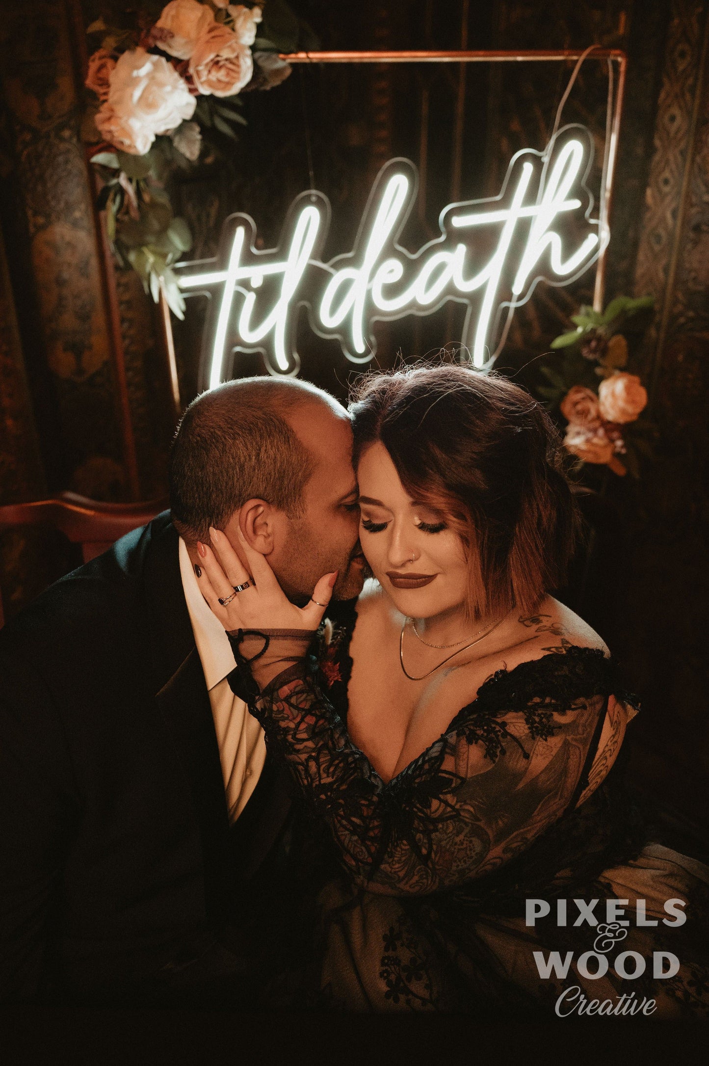 Til Death Neon LED Sign