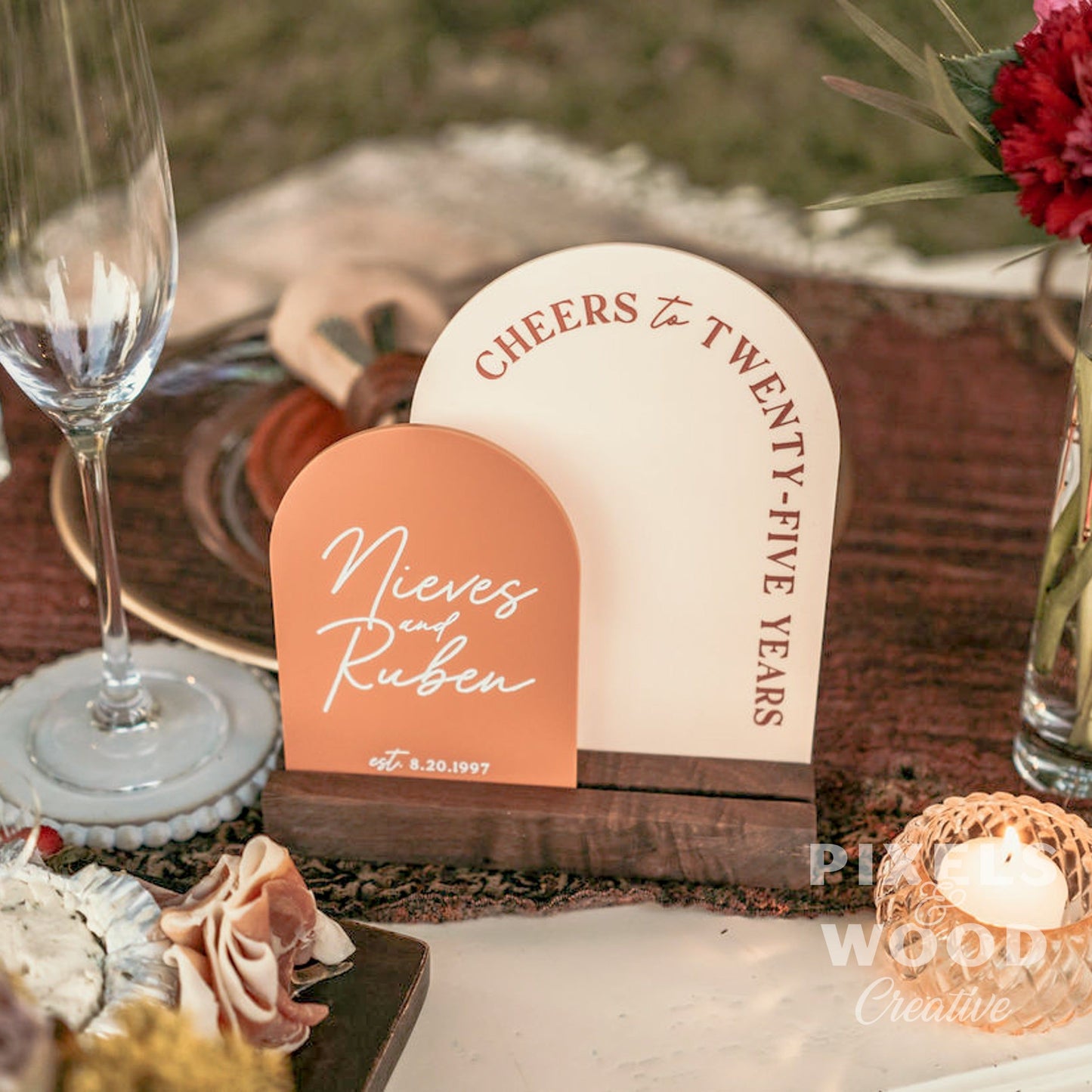Custom Tabletop Signage