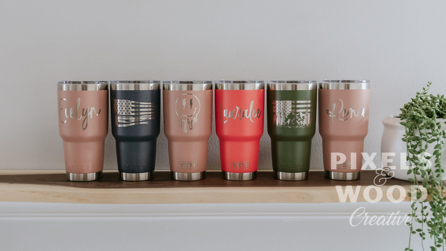 Yeti 30oz Engraved Tumbler