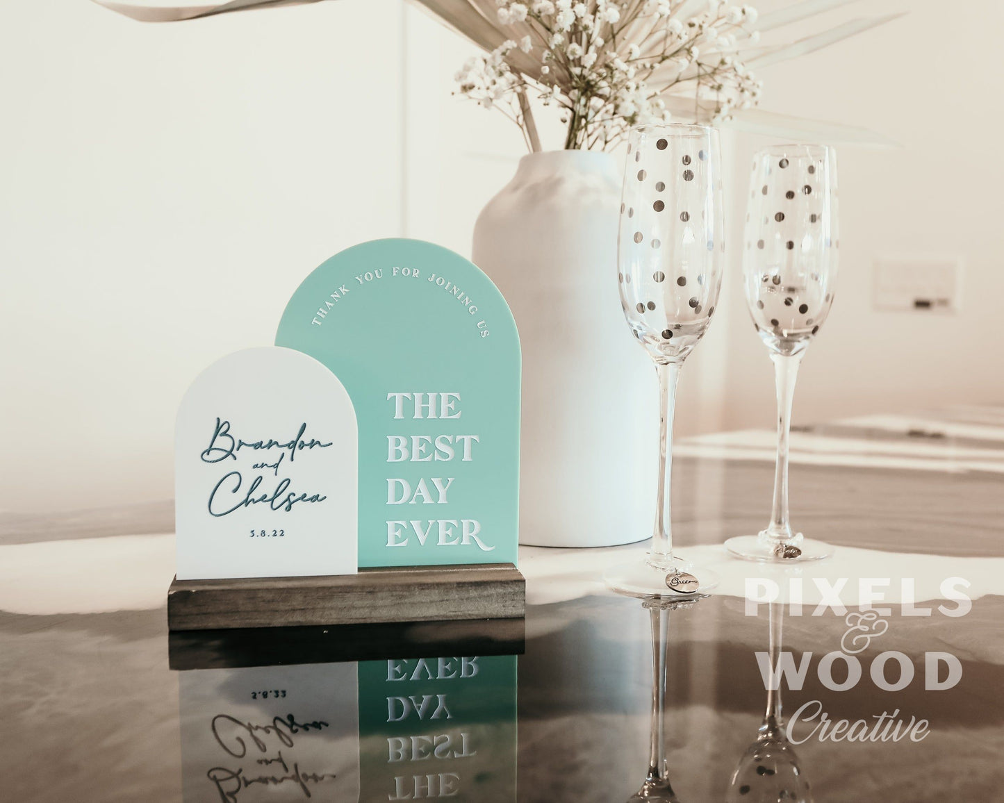 Custom Tabletop Signage