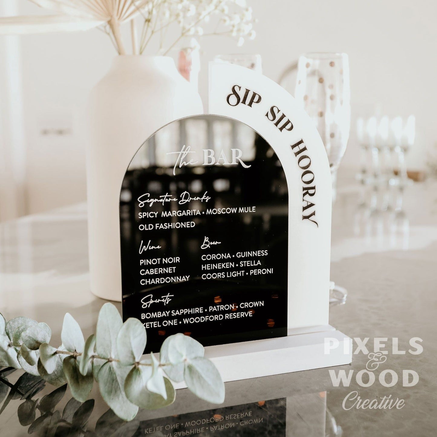 Bar Wedding Sign