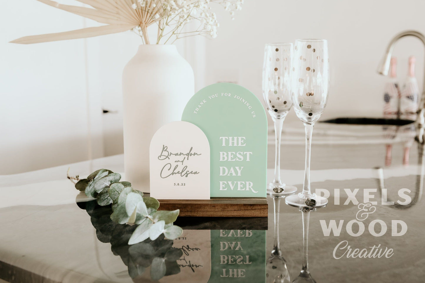 Custom Tabletop Signage