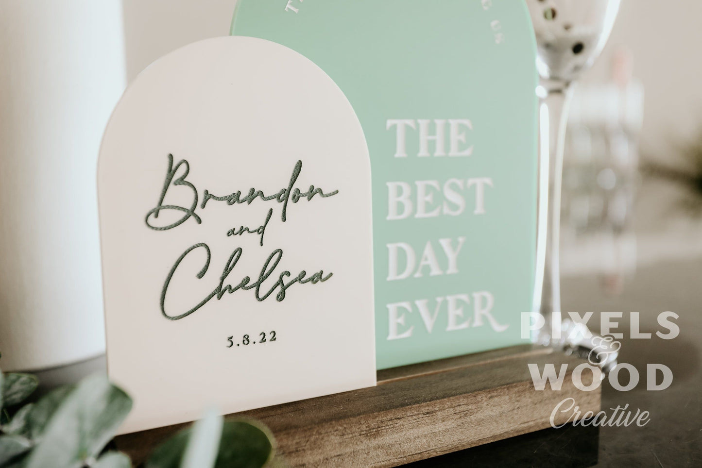 Custom Tabletop Signage