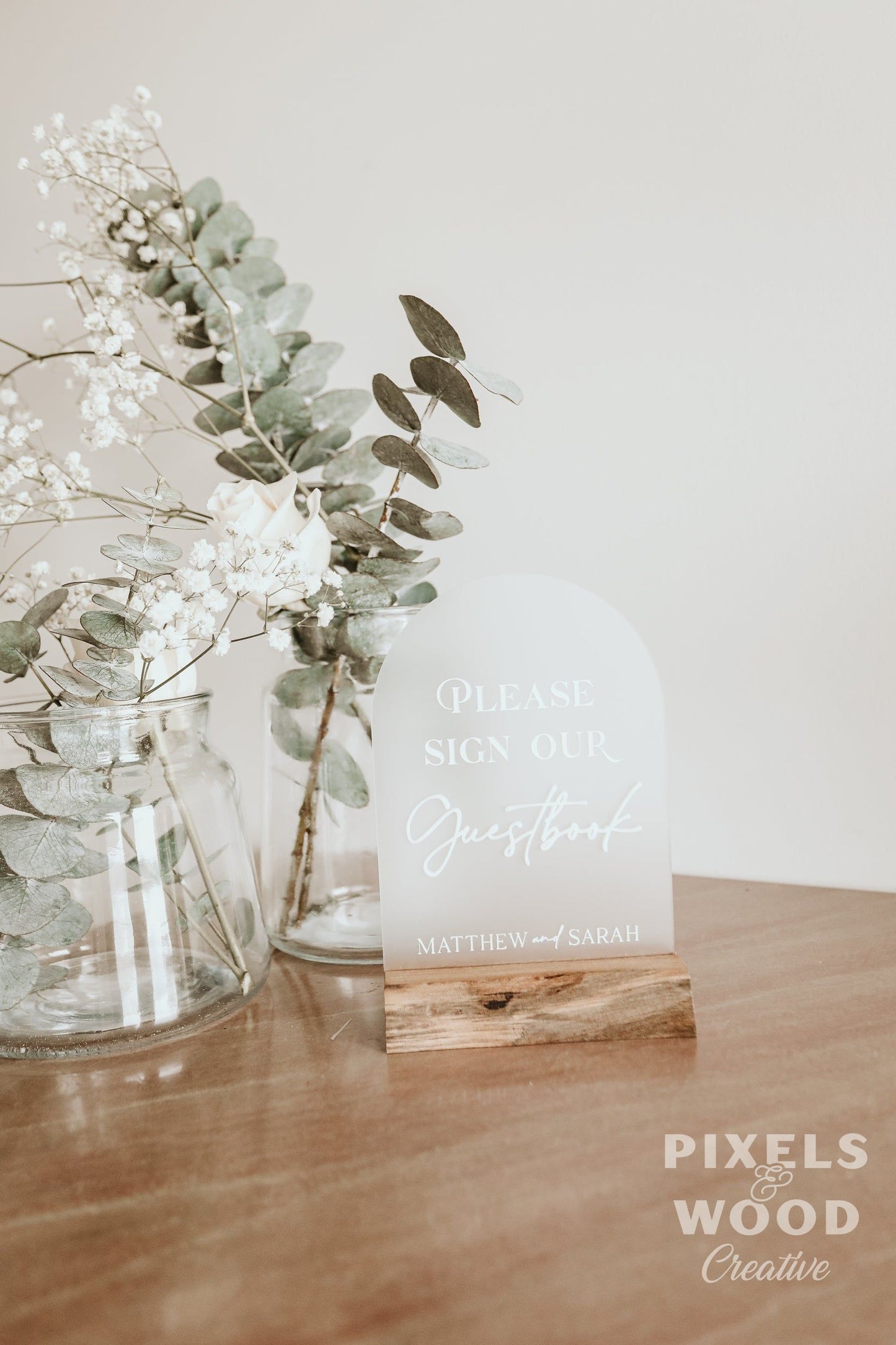 Sign Our Guestbook Wedding Signage