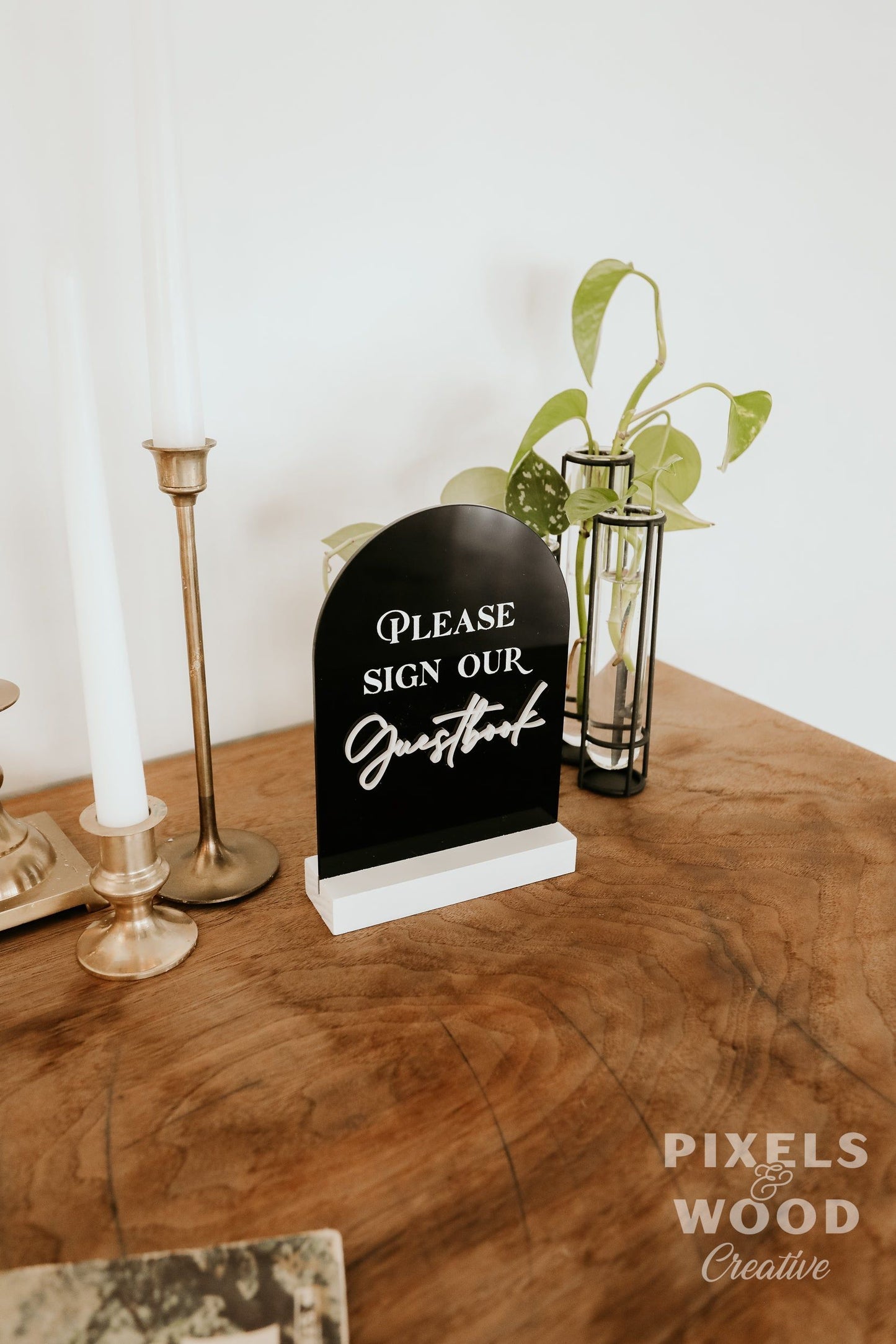Sign Our Guestbook Wedding Signage