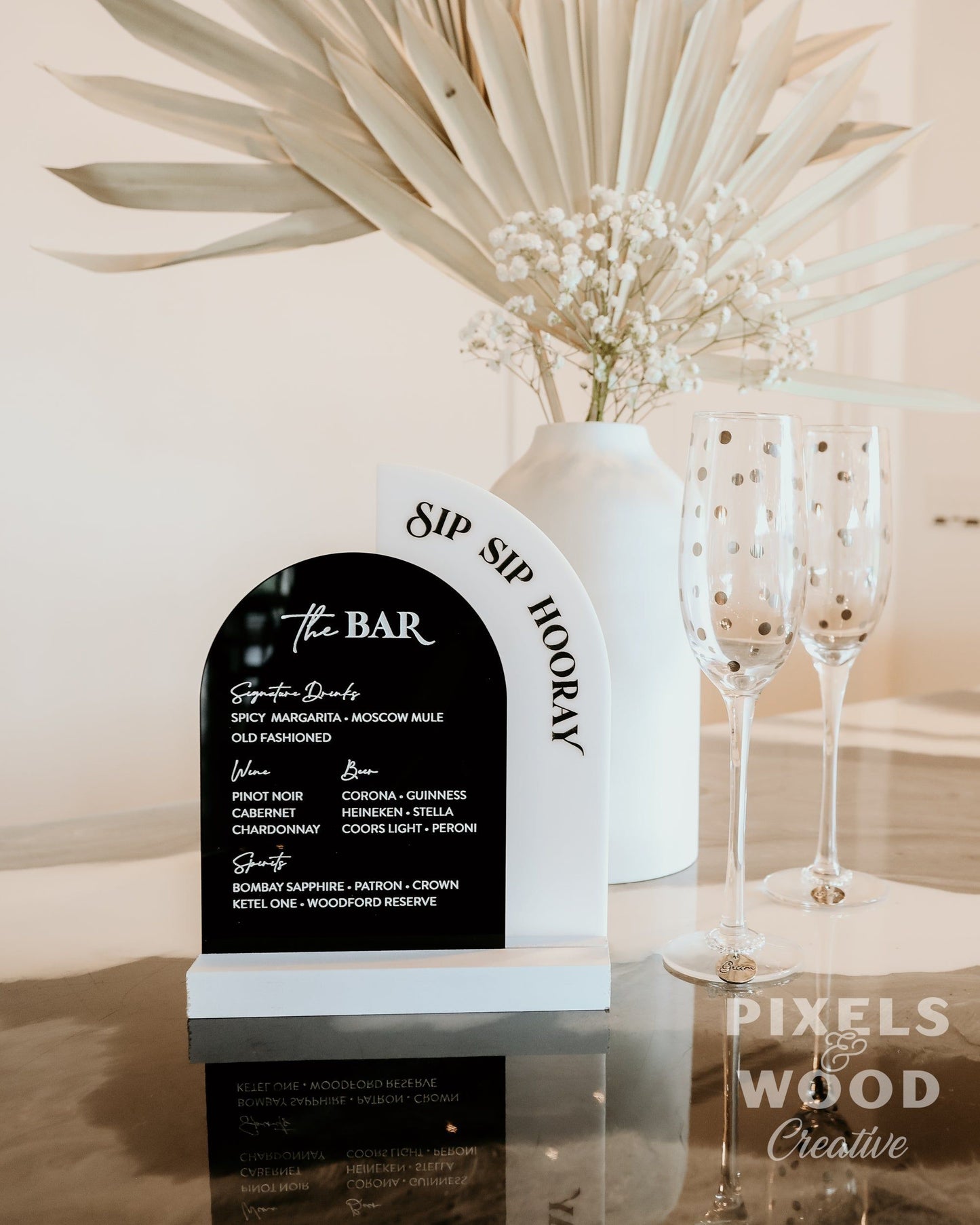 Bar Wedding Sign