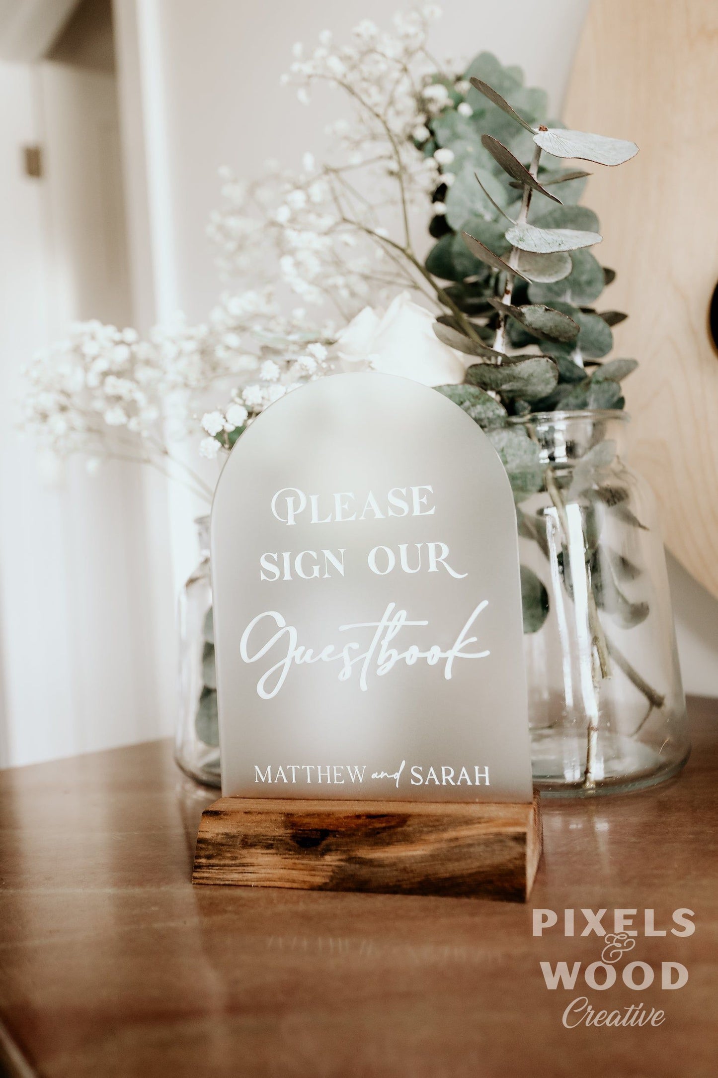 Sign Our Guestbook Wedding Signage