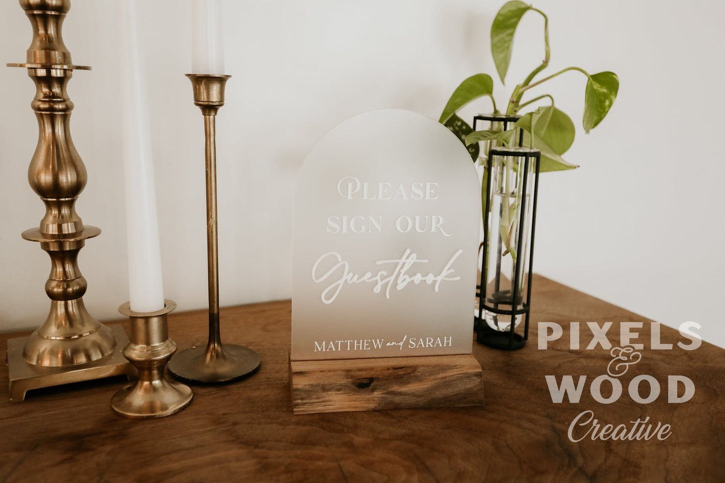 Sign Our Guestbook Wedding Signage