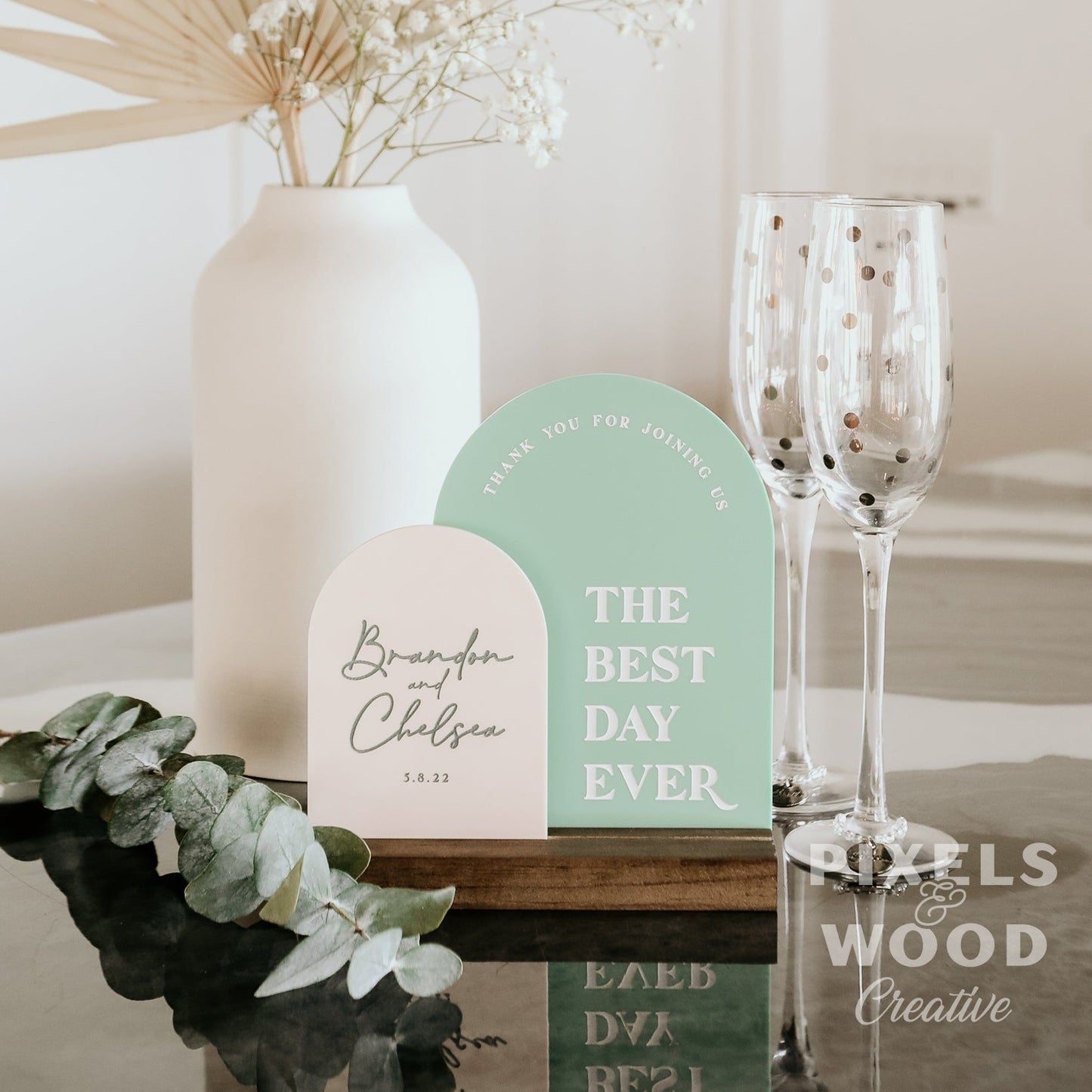 Custom Tabletop Signage