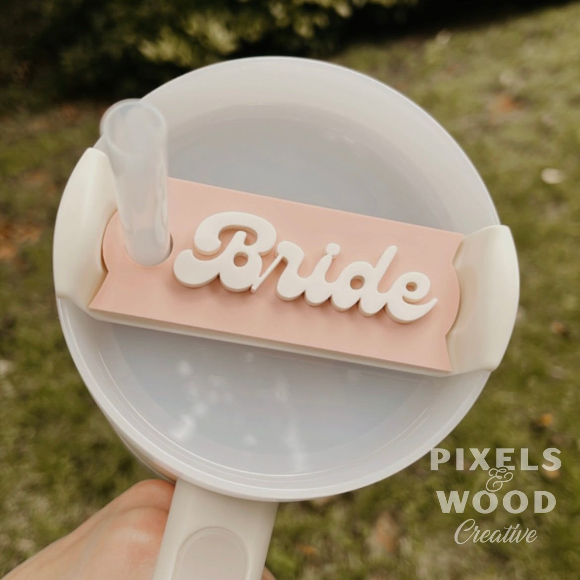 Stanley Quencher Acrylic Name Tag