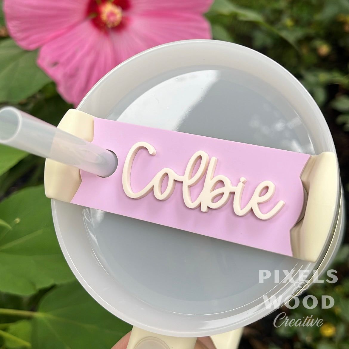 Stanley Quencher Acrylic Name Tag