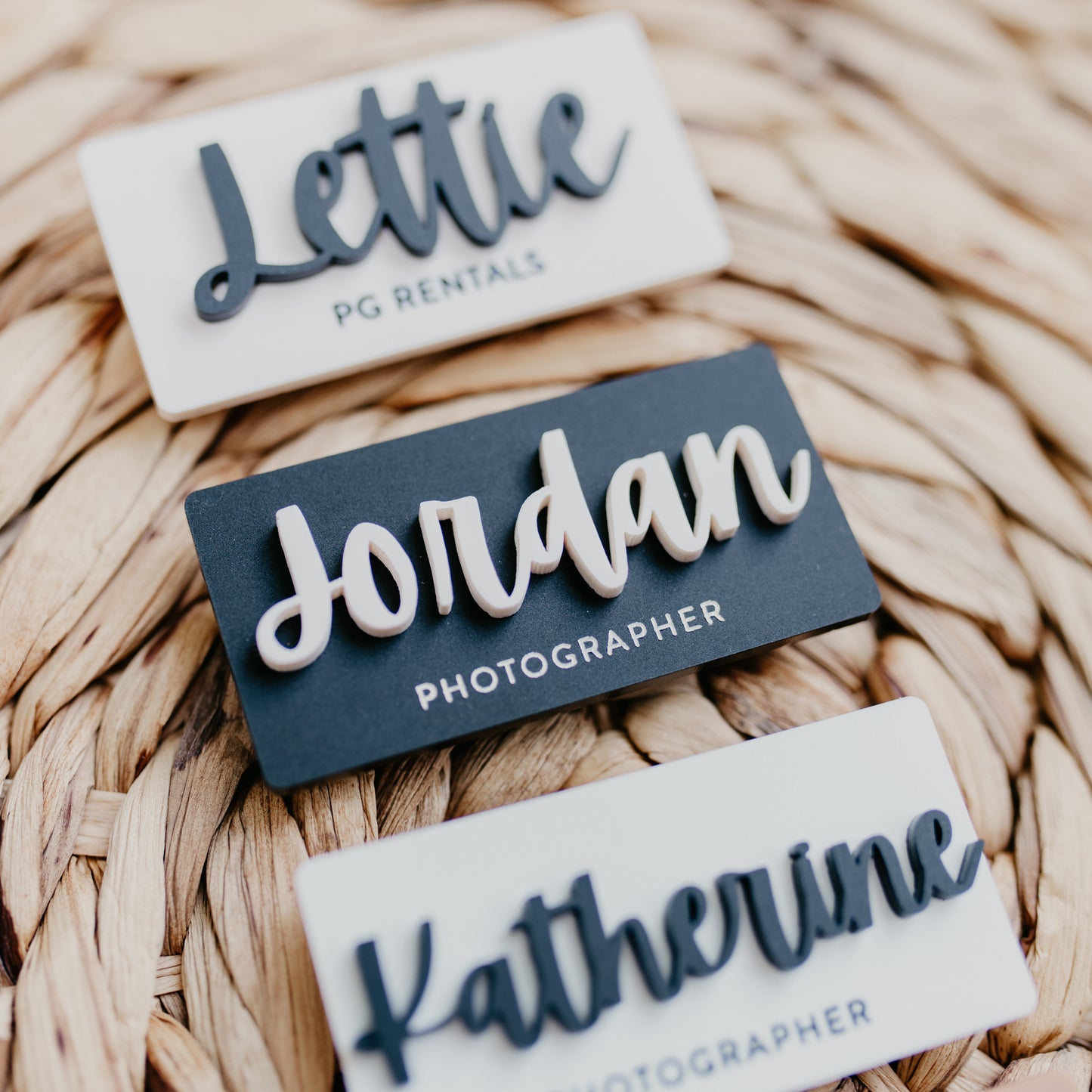 Acrylic Name Tag