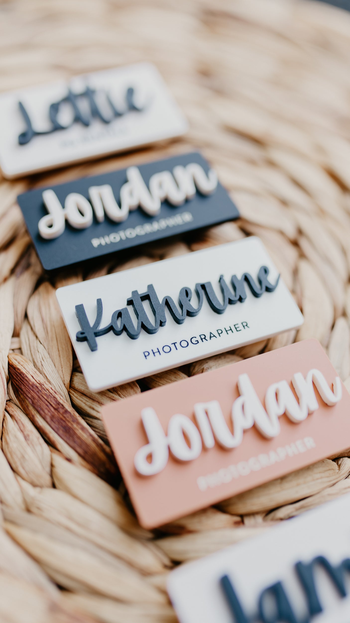 Acrylic Name Tag