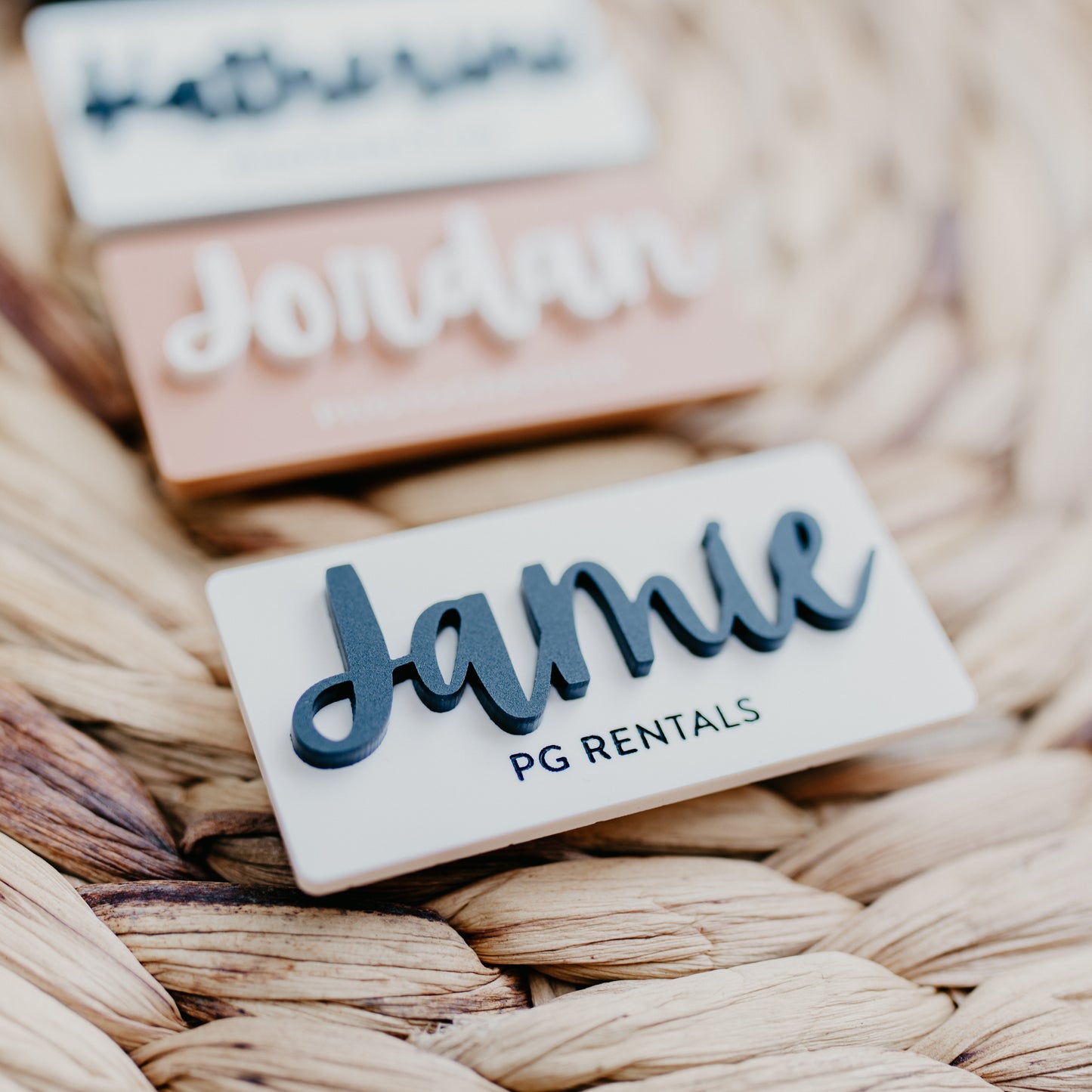 Acrylic Name Tag