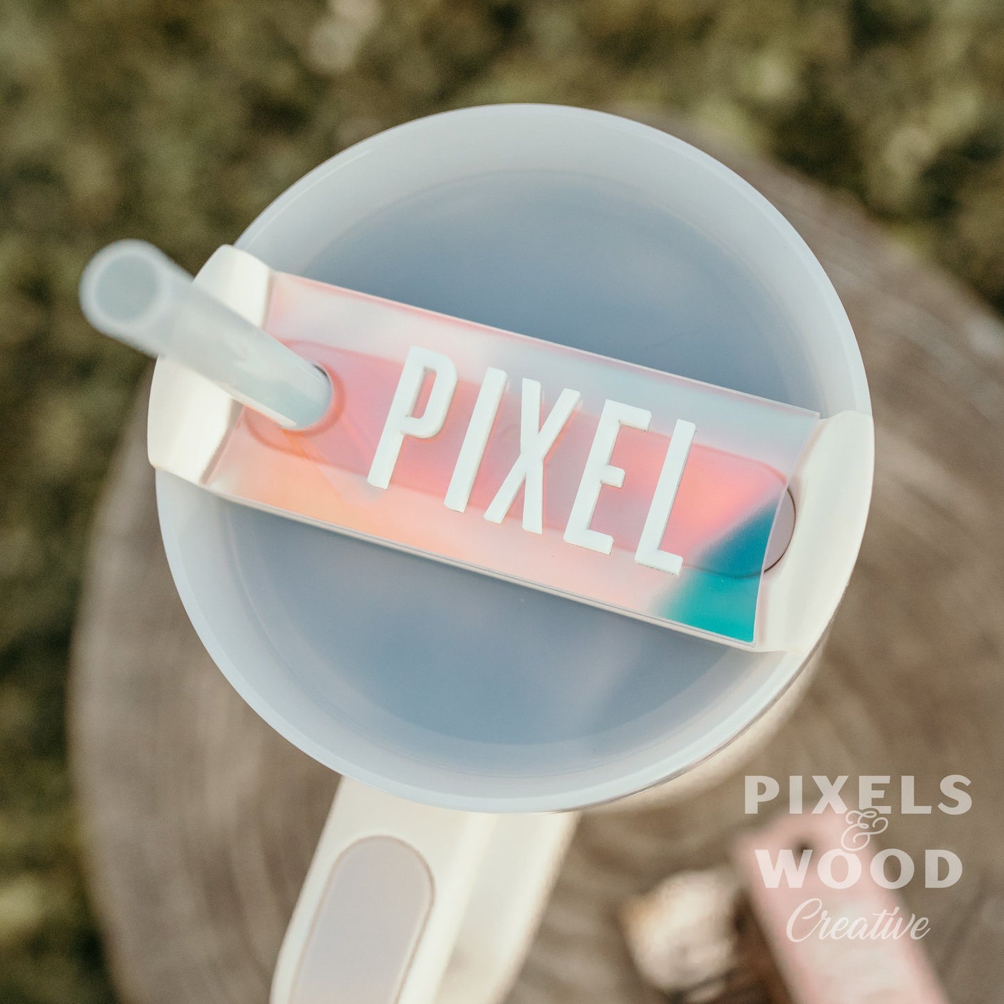 Stanley Quencher Acrylic Name Tag