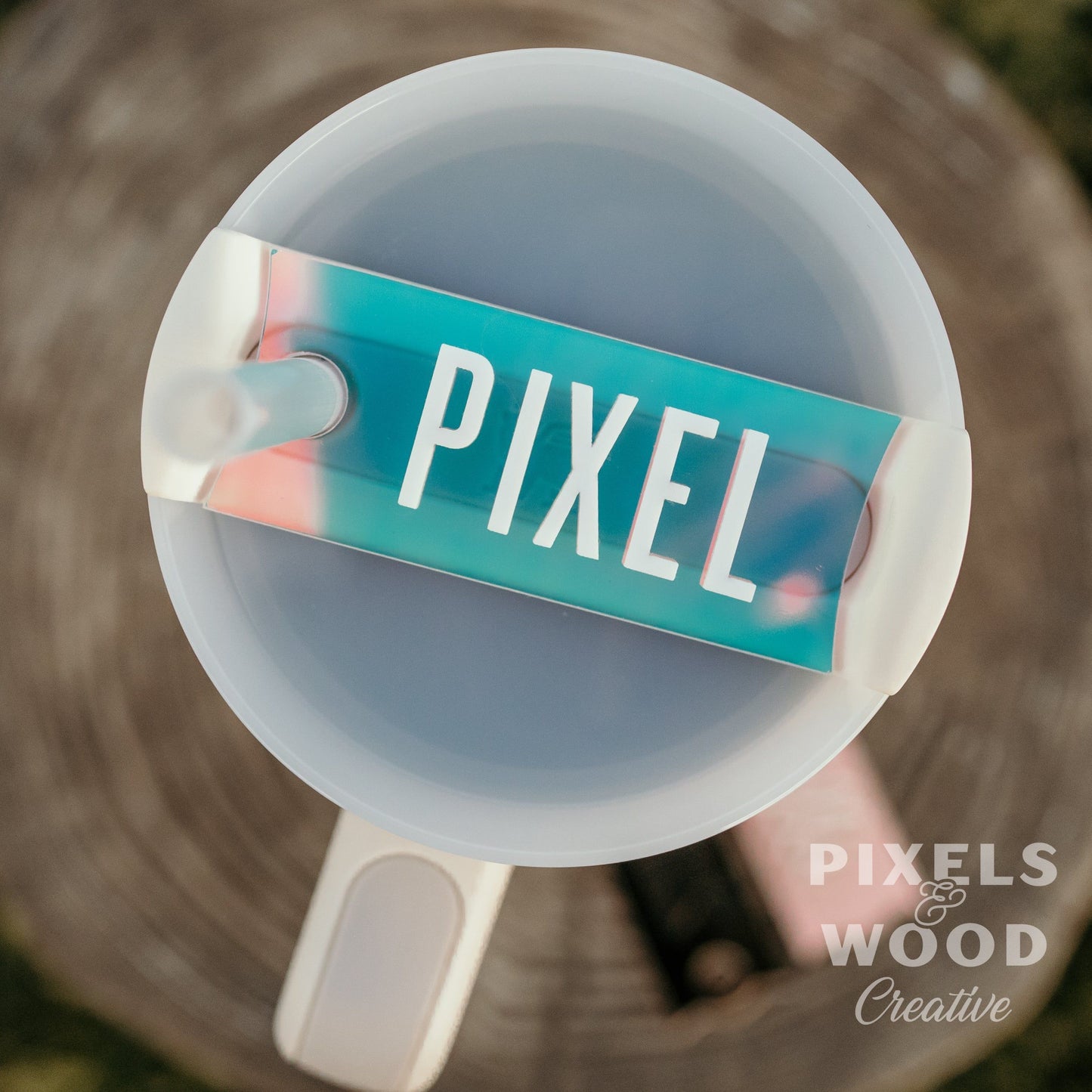 Stanley Quencher Acrylic Name Tag
