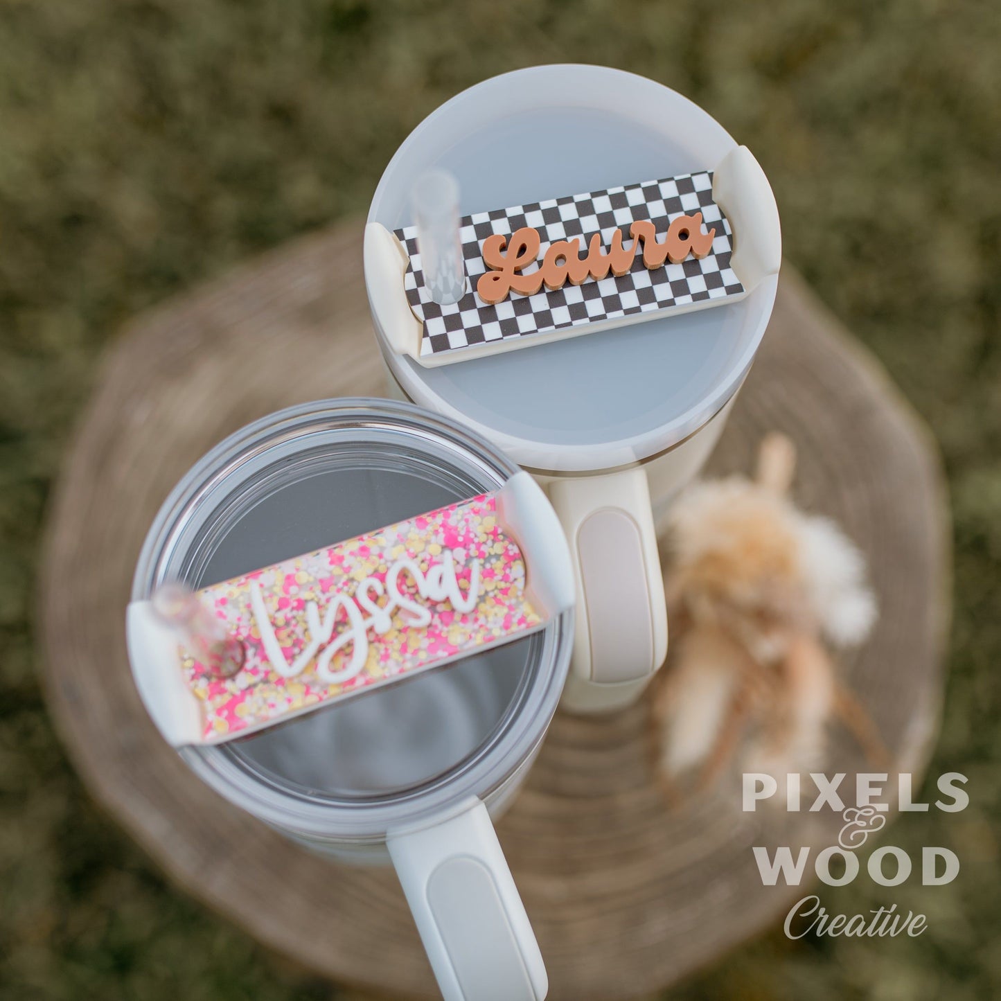 Stanley Quencher Acrylic Name Tag