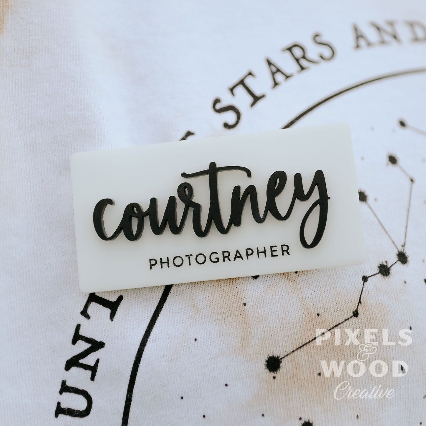 Acrylic Name Tag