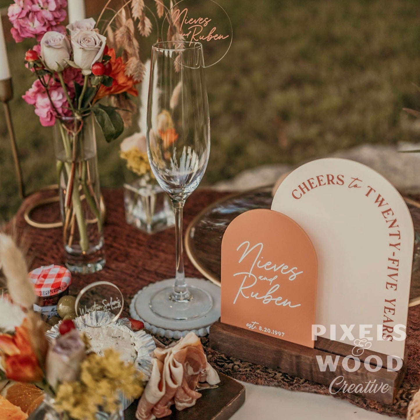 Custom Tabletop Signage