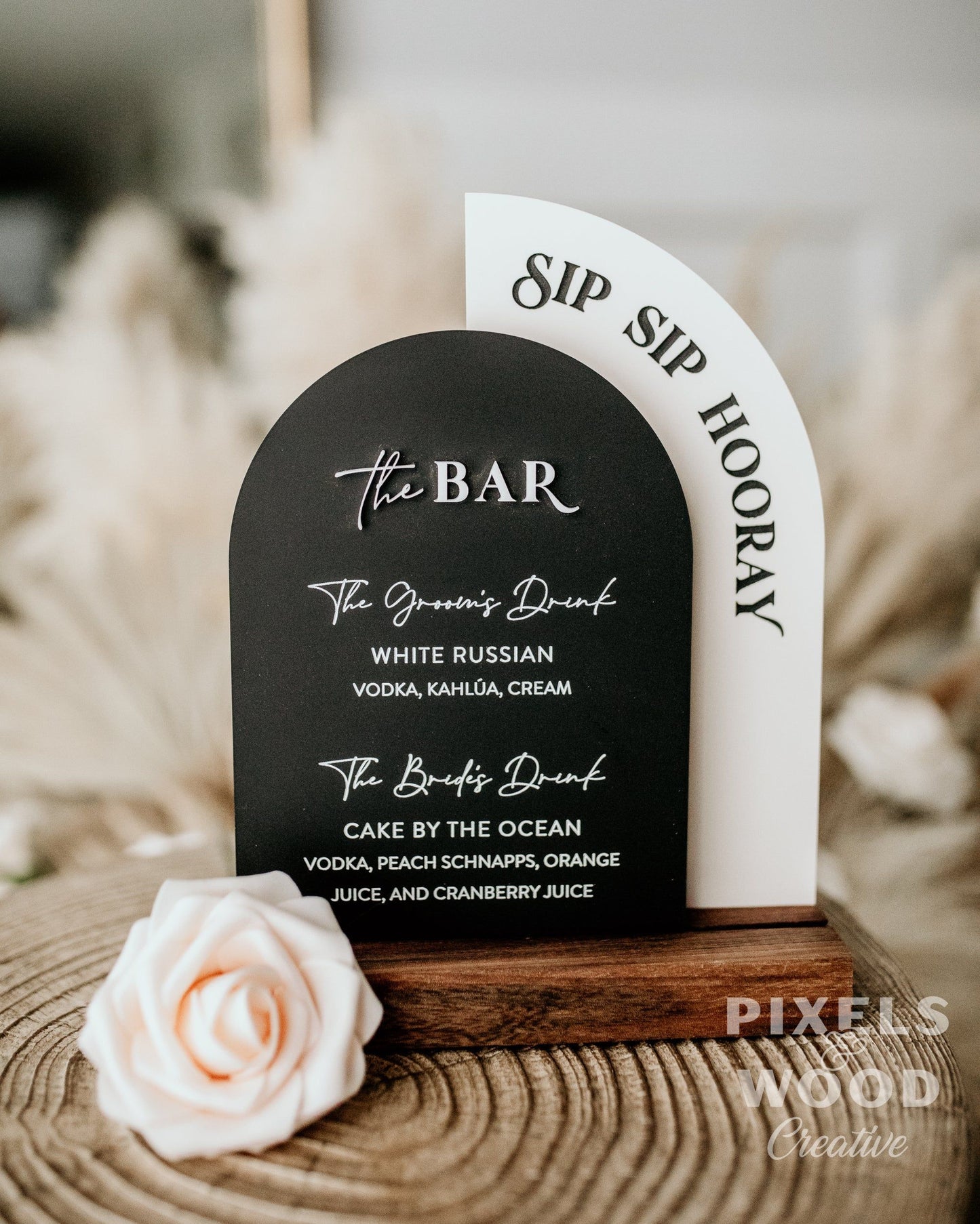 Bar Wedding Sign