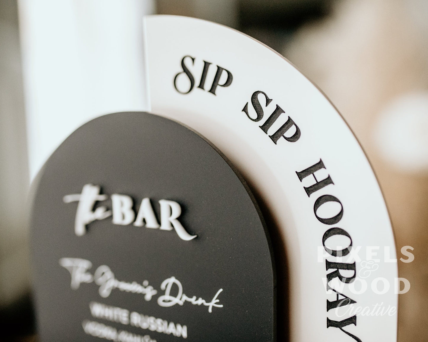 Bar Wedding Sign