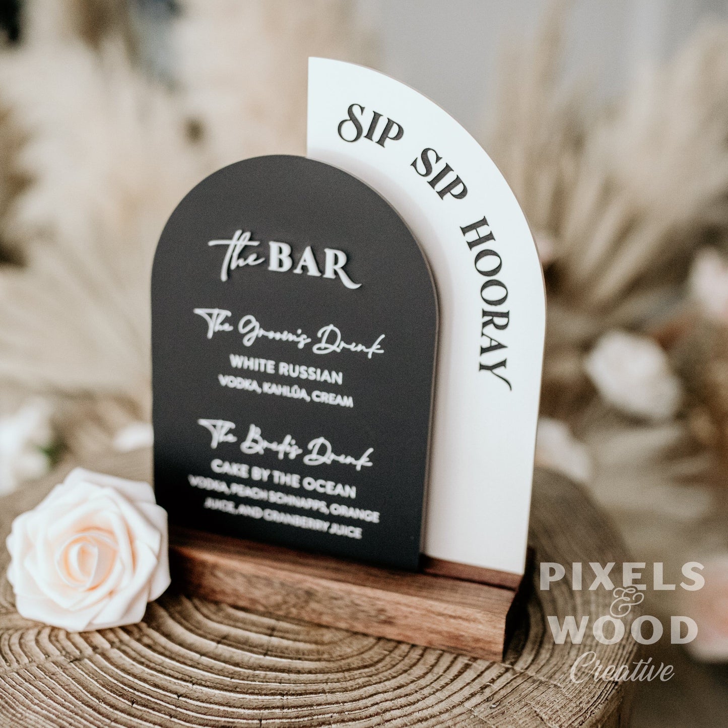 Bar Wedding Sign