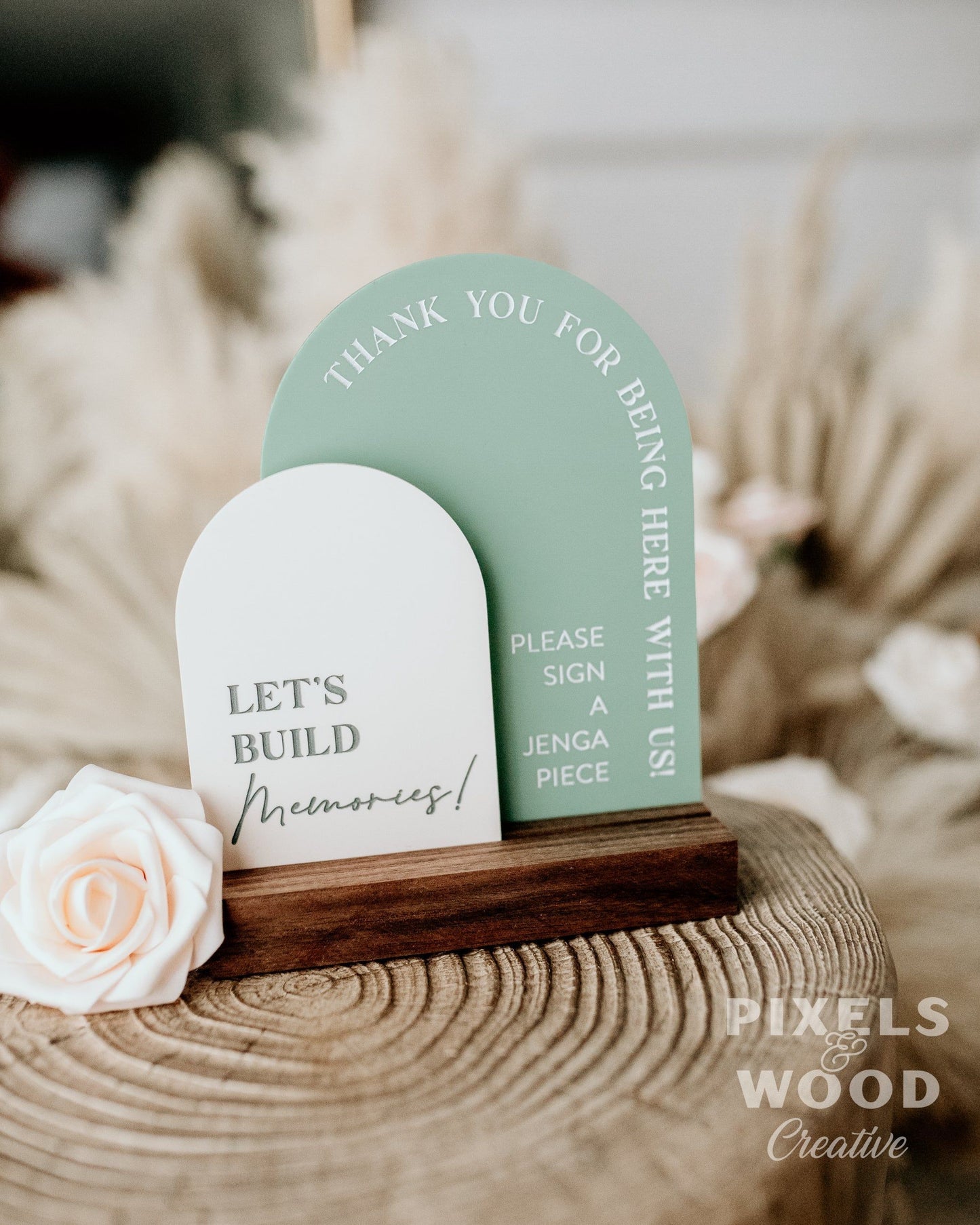 Custom Tabletop Signage