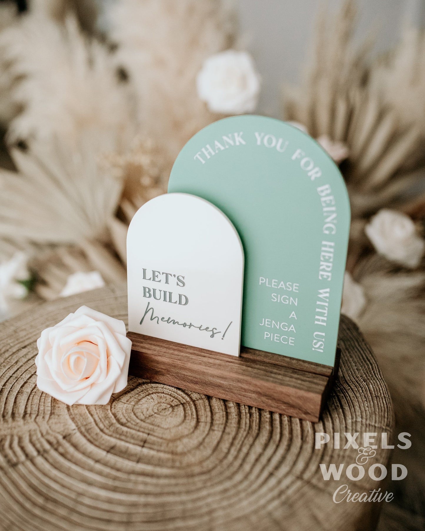 Custom Tabletop Signage